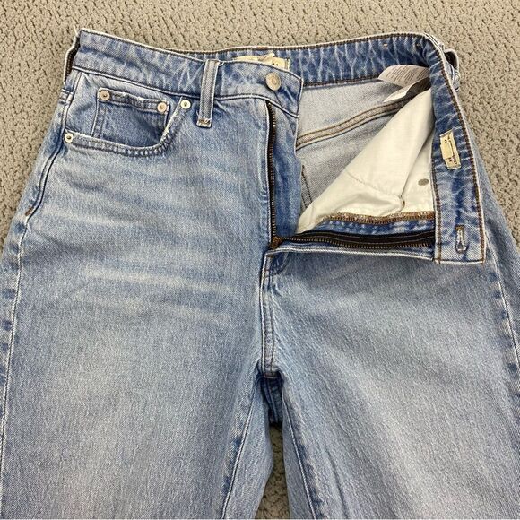Madewell Women The Curvy Perfect Vintage High-Rise Distressed Jean | Size: 28 - Picture 5 of 16